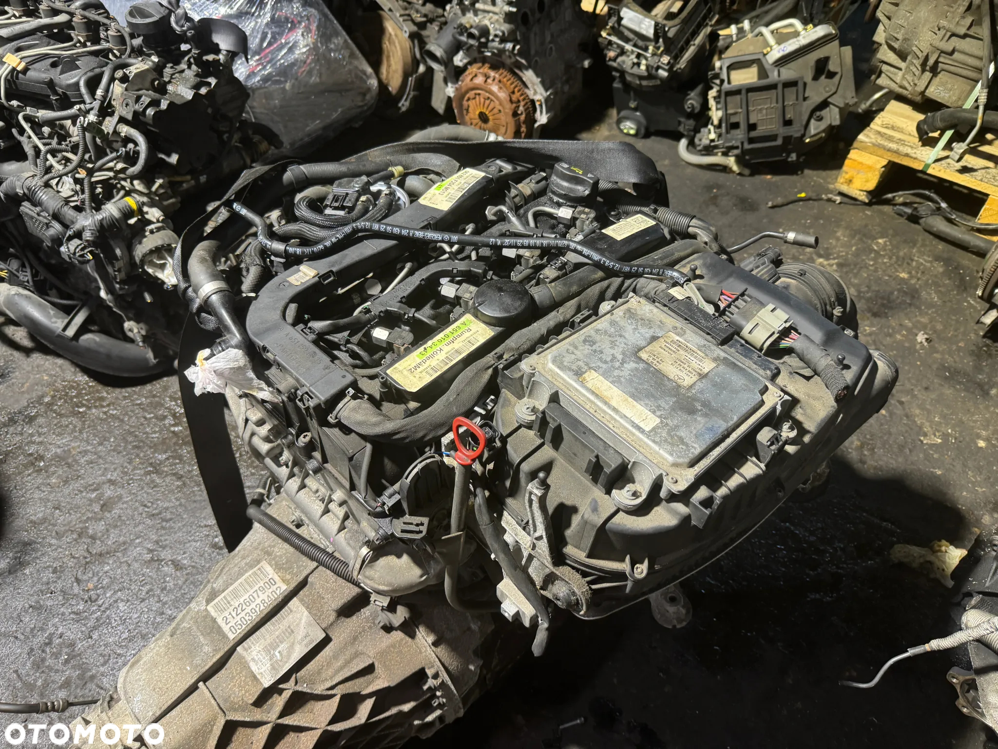 SILNIK 2.2 CDI 651.913 MERCEDES W204 W212 KOMPLETNY 651913 - 4