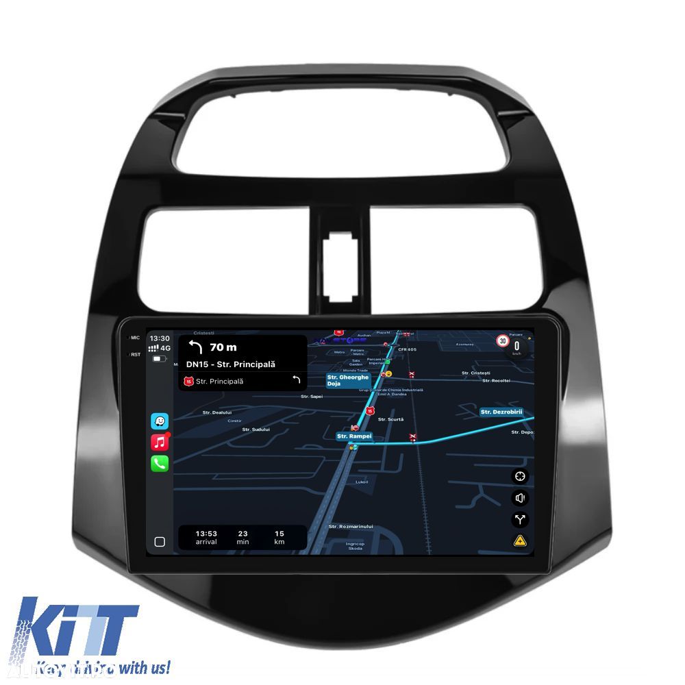 Navigatie Dedicata Chevrolet Spark (2009-2015), Incell 9Inch, 4Gb Ram, - 3