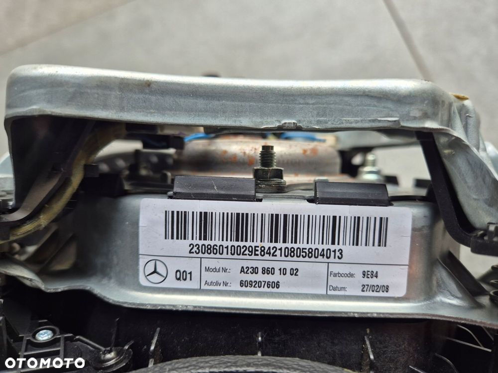 poduszka airbag kierowcy mercedes sl r230 lift - 3