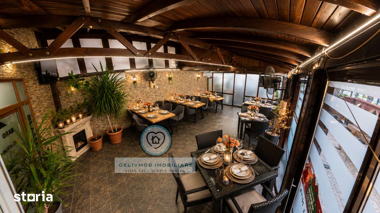 SP COM/ RESTAURANT COMPLET ECHIPAT – 400 MP+TERASĂ 80 MP – A Rahtivani - Imagine principală: 4/12