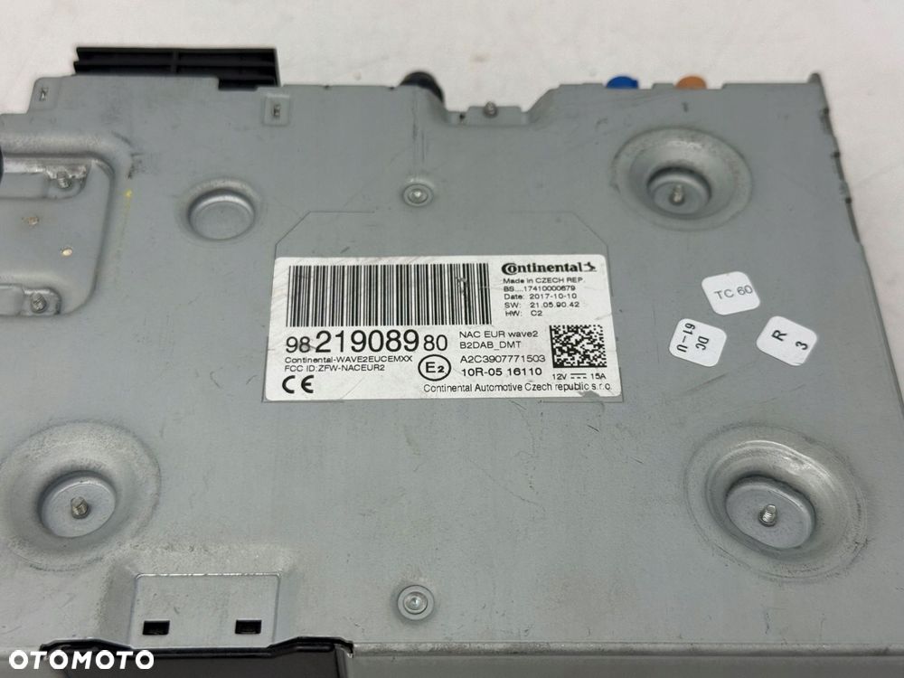 stacja multimedialna radio opel crossland x 9821908980 - 4