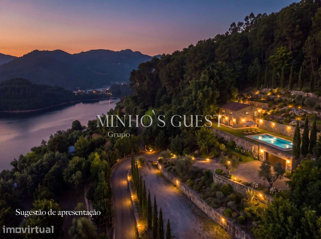 Moradia Rústica V3 (250m2) c/ vista rio - Caniçada, Gerês - Grande imagem: 3/22
