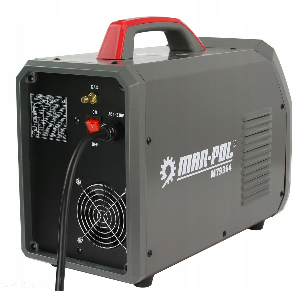 SPAWARKA INWERTOROWA MIGOMAT 250A MIG MMA TIG 230V GAZOWA M79364 - 8