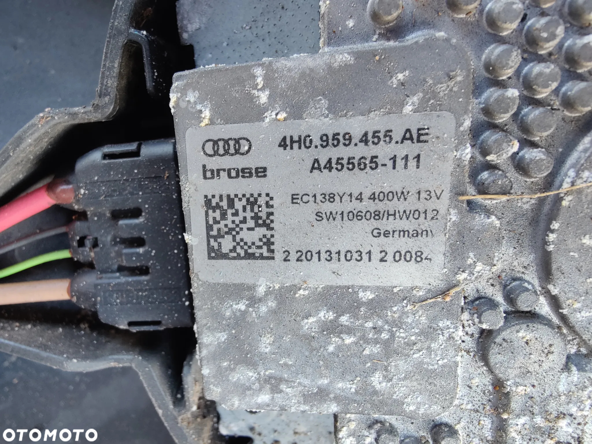 AUDI Q5 A6 A7  WENTYLATORY CHŁODNICY 4H0121003N 3.0 BTDI 3.0 TFSI - 6