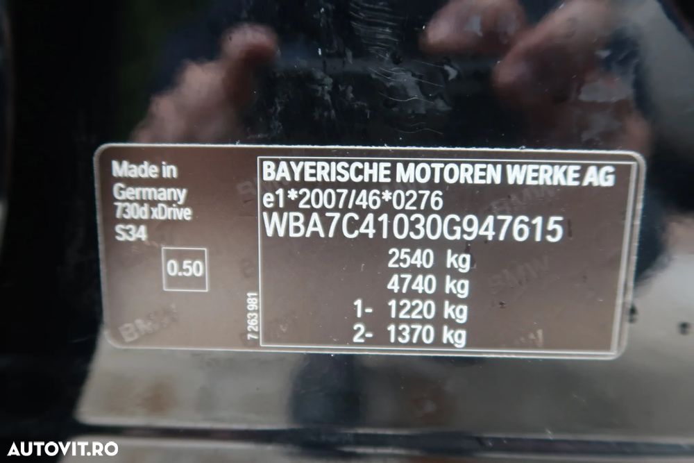 BMW Seria 7 730d xDrive - 30