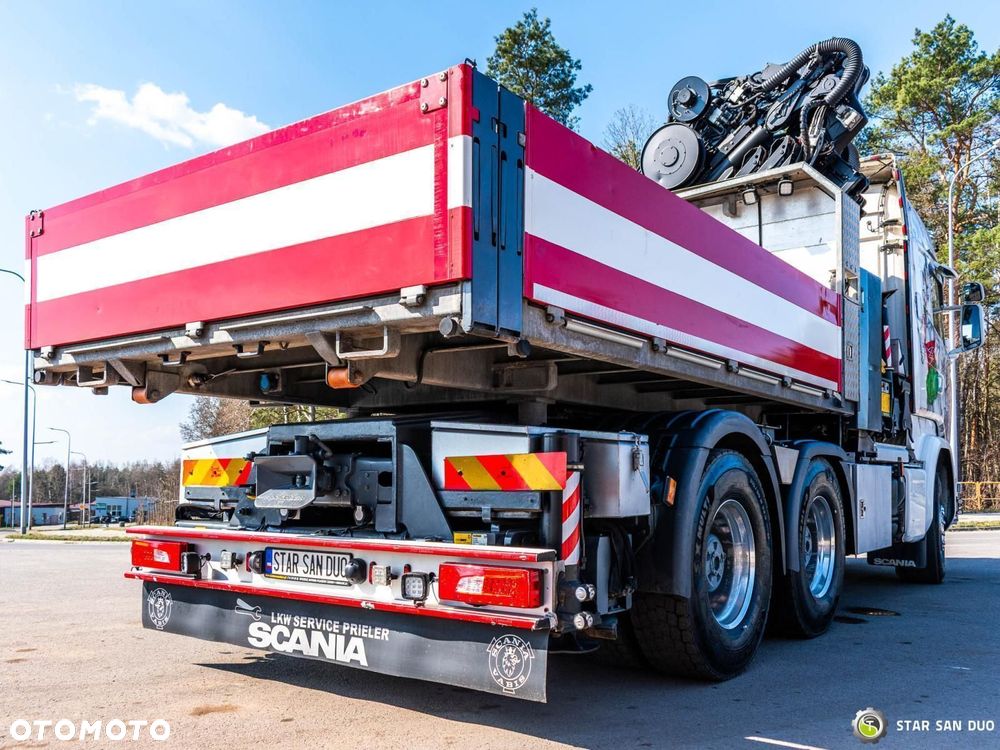 Scania R450 6x4 PALFINGER PK 53002 SH HDS Żuraw Fly Jib Siodło Wciągarka - 15