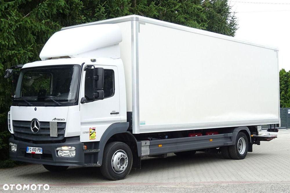 Mercedes-Benz Atego 1218 Euro 6 tylko 272 tys.km! kontener 18p winda - 19