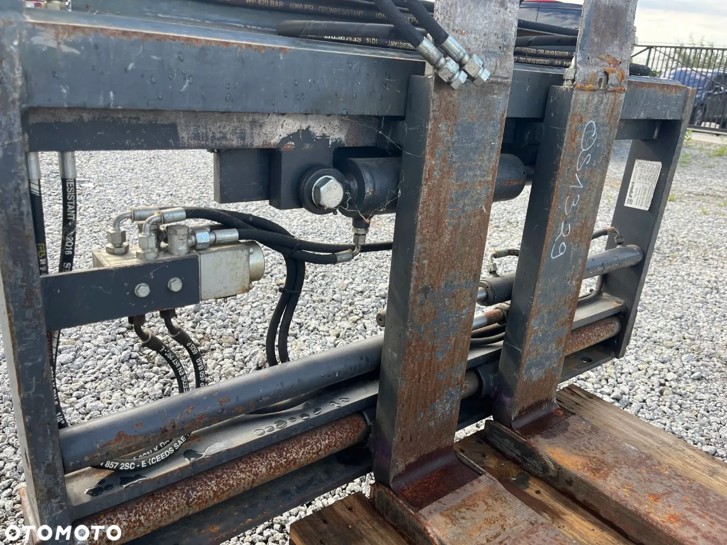 Pozycjoner wideł widły teleskopowe Griptech RG4 45 ZVR 40-S ID OS1329SLO - 10