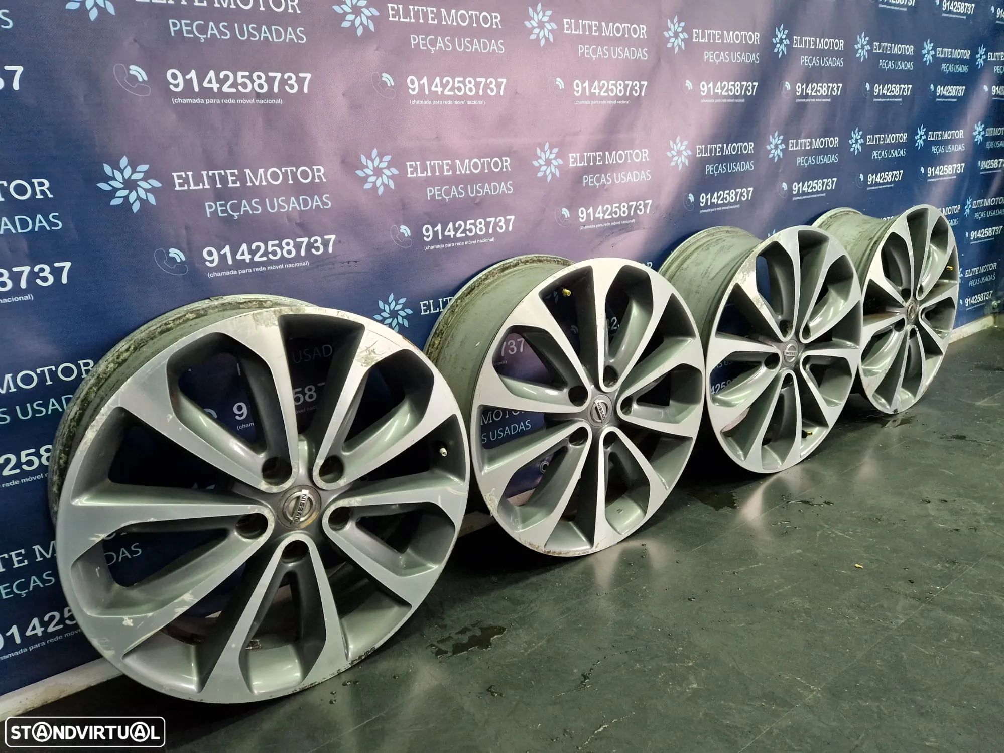Jantes usadas 18 NISSAN QASHQAI J10 TEKNA +2 - 1