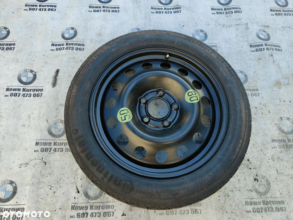 BMW E60 E61 E83 Koło dojazdowe Zapasowe 17" Stan BDB Jak Nowe - 1