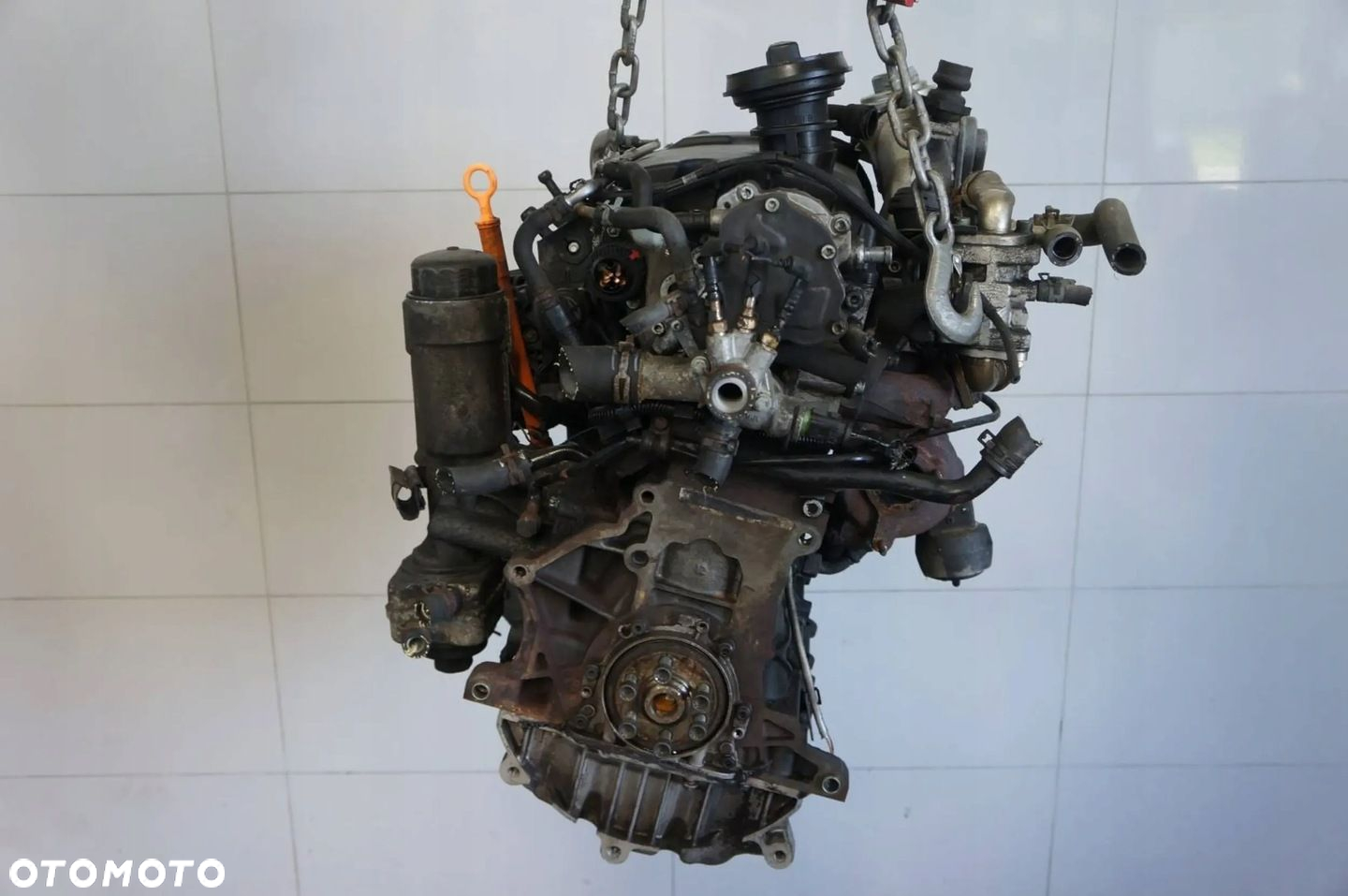 SILNIK KOMPLETNY AXR BLOK GŁOWICA POMPOWTRYSKI AUDI A3 VW GOLV IV BORA - 4