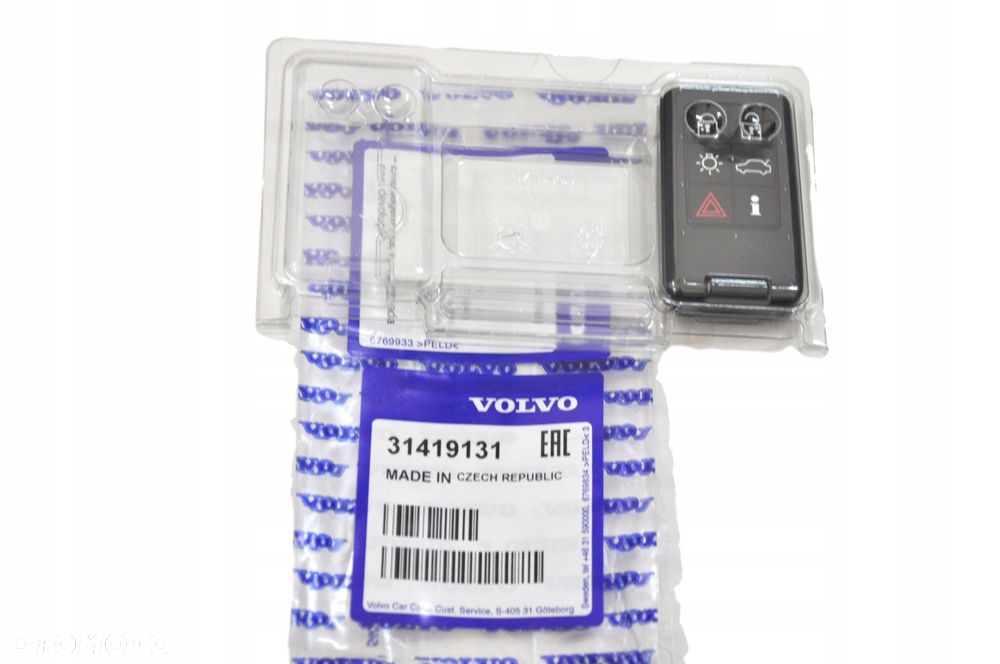 VOLVO V40 V40CC kluczyk pilot do programowania OE 31419131 - 1