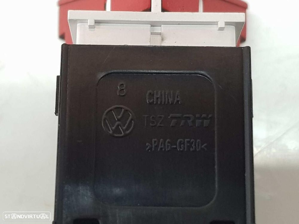 INTERRUPTOR BOTÃO DE EMERGÊNCIA VOLKSWAGEN SCIROCCO 2011 -1Q0953509 - 1