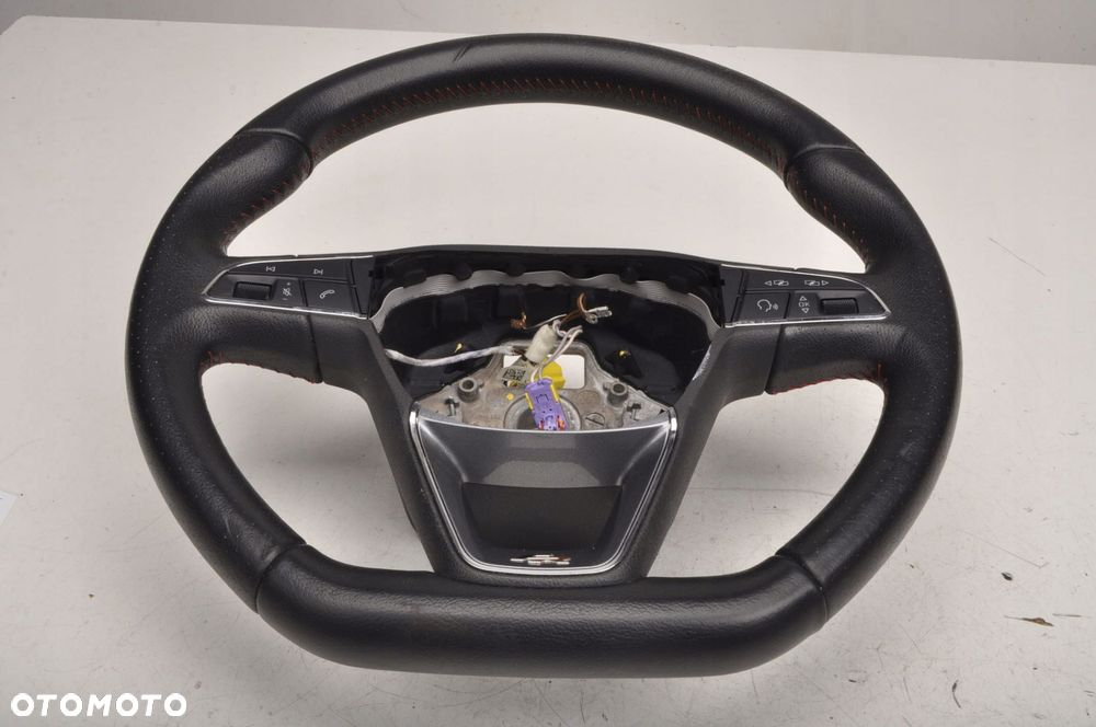 SEAT IBIZA IV KIEROWNICA SKÓRZANA FR 5F0419091 - 1