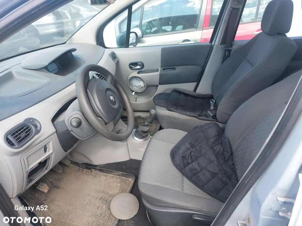 Maska RENAULT MODUS 1,2B 04R. zderzaki,lampy,drzwi,klapa..... - 6