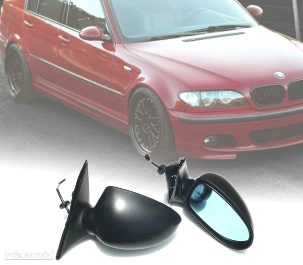 ESPELHOS RETROVISORES ELÉTRICOS PARA BMW E46 98-03 CALEFACTABLES MEMORIA LOOK M3