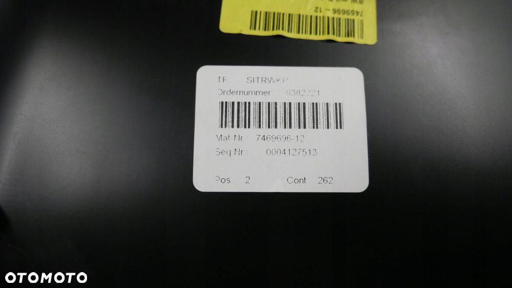 bmw g01 g02 g20 g21 tylna ścianka fotela plecy 7469696 - 7