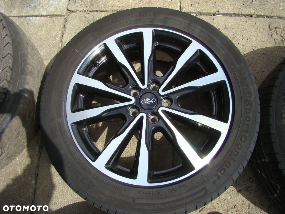 a345 5x108 Ford Kuga S-Max Galaxy 7,5jx18 opony lato 235/50 R18 czujniki - 4