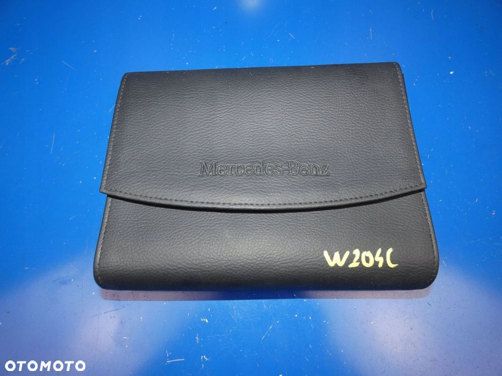MERCEDES C KLASA W204 LIFT COUPE KSIĄŻKI ETUI INSTRUKCJA - WERSJA ANGIELSKA - 2