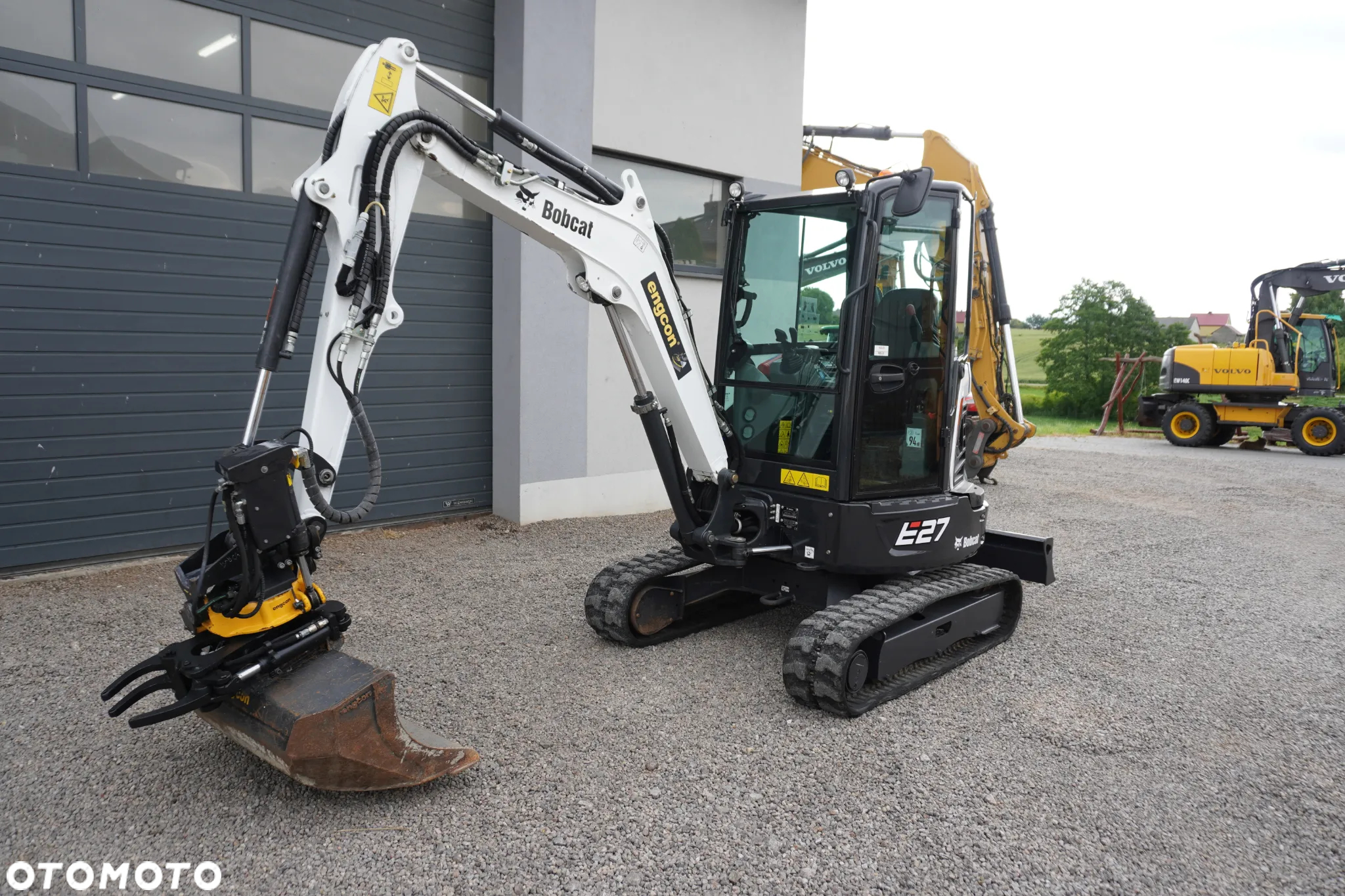Bobcat E 27 Rototilt / Szczypce / - 2