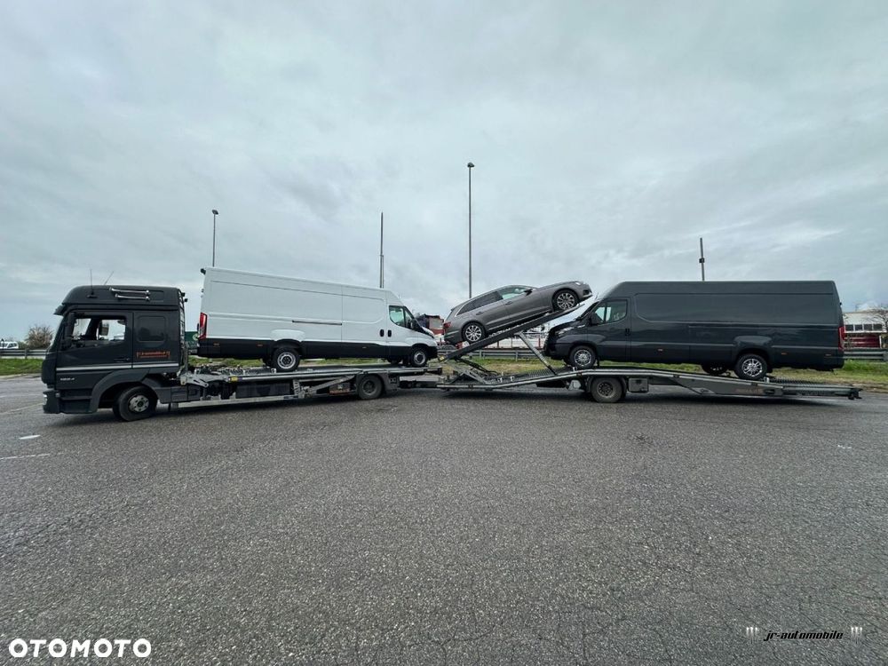 Mercedes-Benz Atego 1224 zestaw Laweta LF5 Lohr 3x Bus - 5