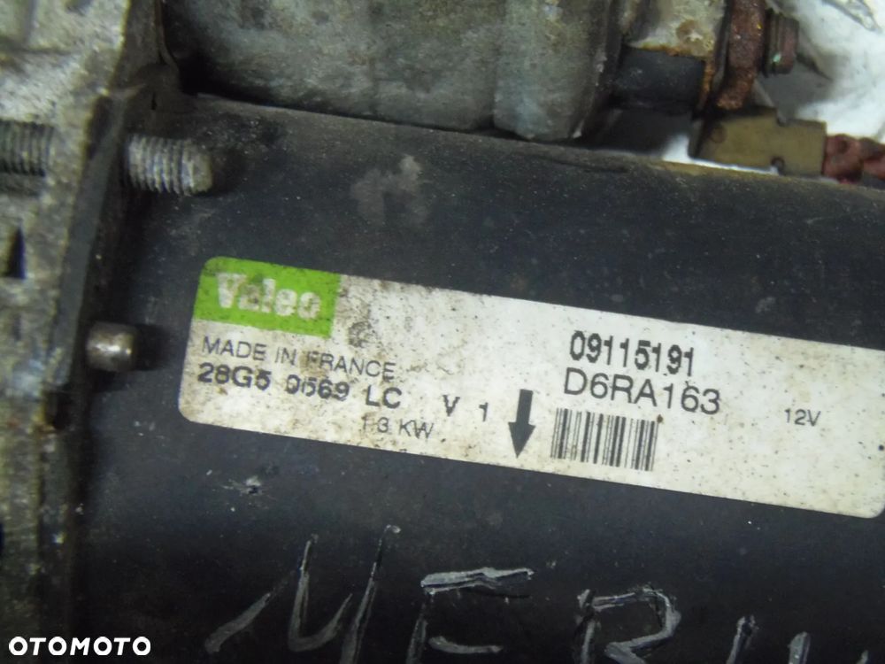 OPEL MERIVA A 1.6 ROZRUSZNIK 09115191 - 3