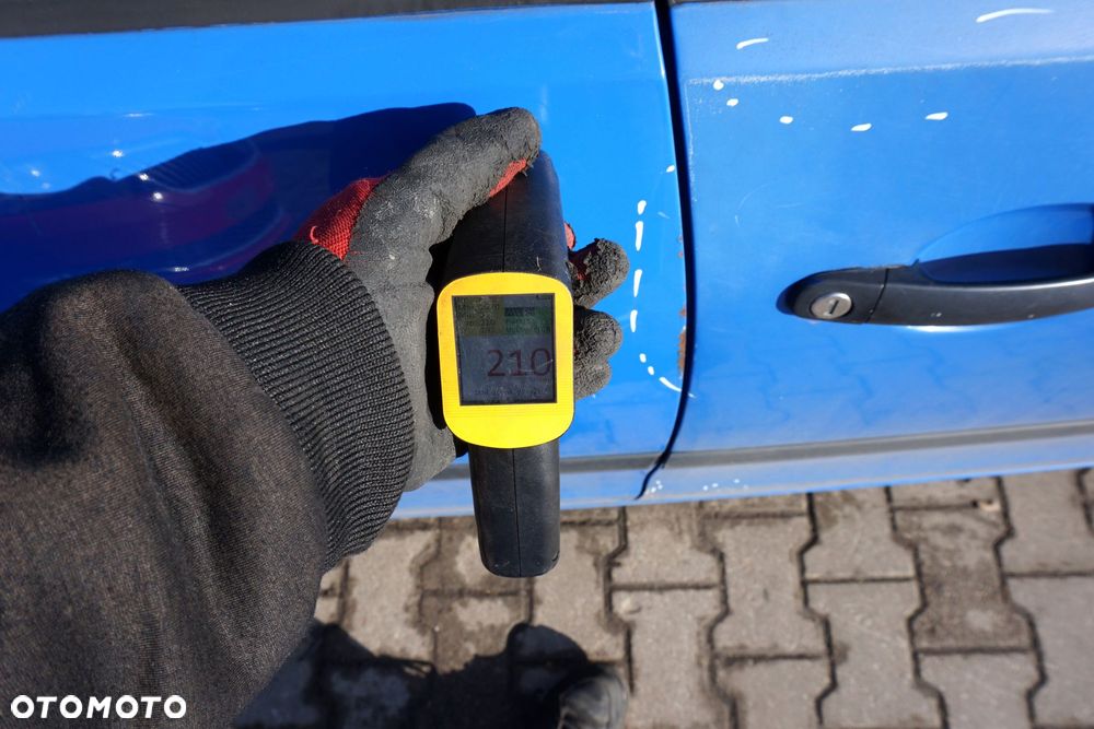 DRZWI TYLNE PRAWE POLO IV 9N 5D HB LA5F  NIEBIESKI VOLKSWAGEN 2001-2004 - 6