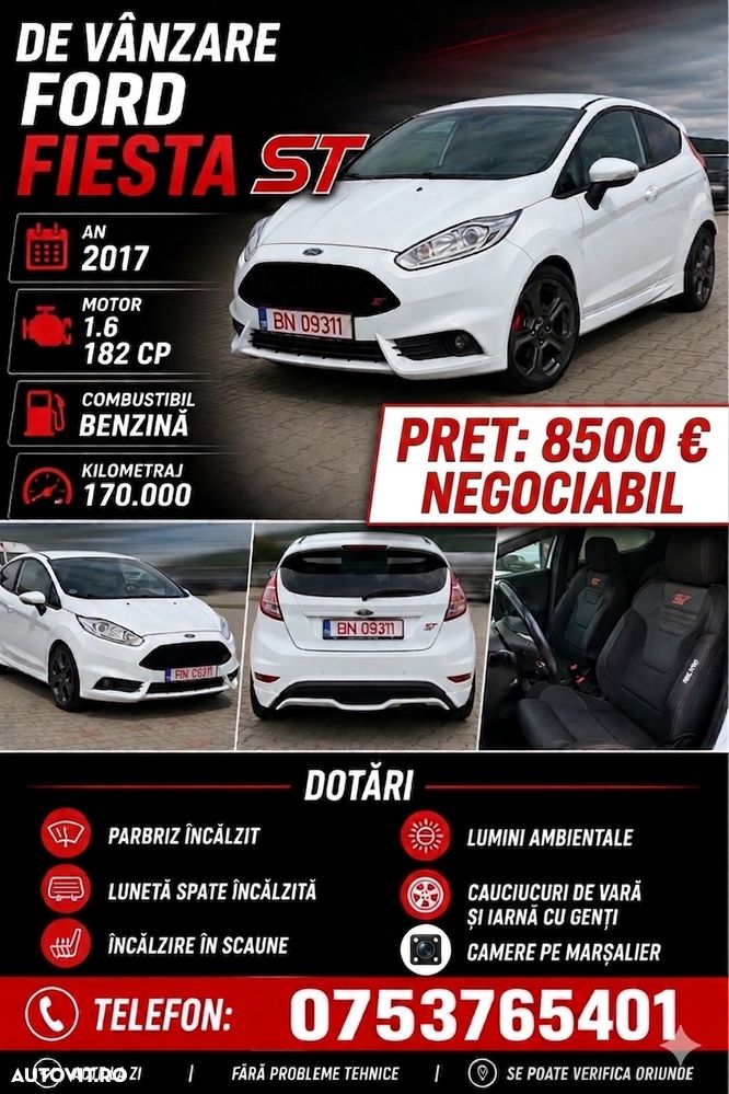 Ford Fiesta 1.6 EcoBoost ST - 1