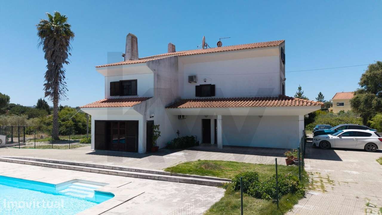 Moradia T5 com  piscina e 5.380 m2 de em Terrim, Pinhal Novo a 20 minu - Grande imagem: 3/35