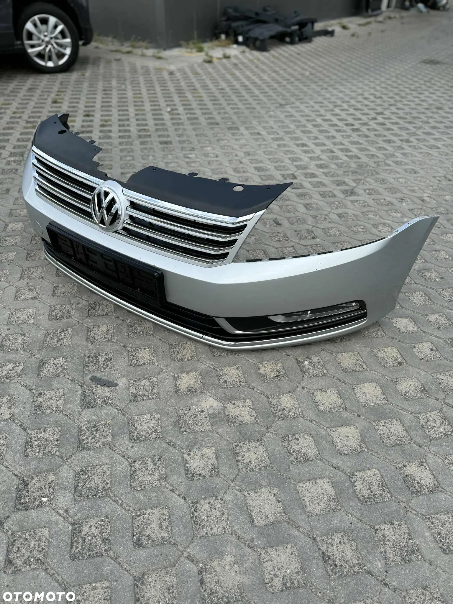 Vw Passat B7 Zderzak Przód Przedni Kompletny Halogeny LA7W Grill 10-14 - 8