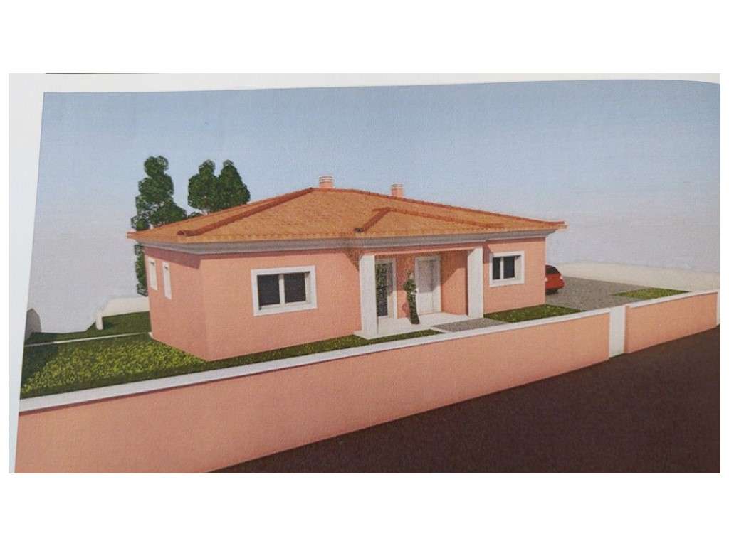 Terreno com projeto aprovado para moradia térrea T2 - Grande imagem: 2/11