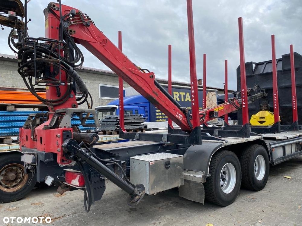 Scania R520 do drzewa lasu - 3