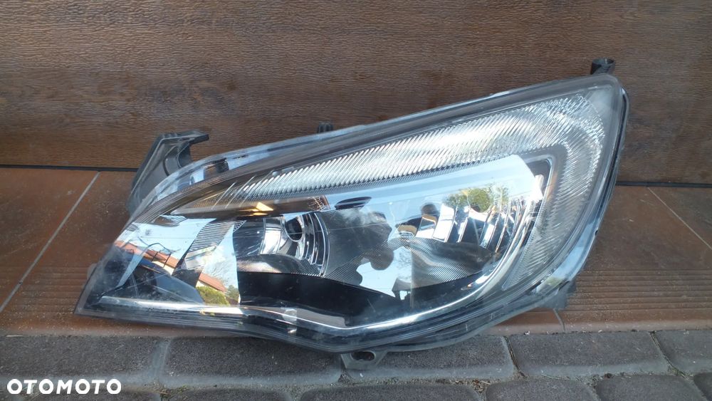 Lampa przednia lewa prawa Opel Astra 4 J chrom - 9