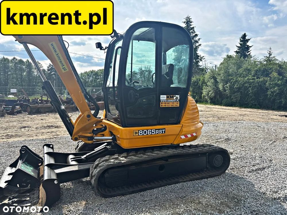 JCB 8065 MINI-KOPARKA 2010 R. MTH:4906! | CAT 307 JCB 855 - 21