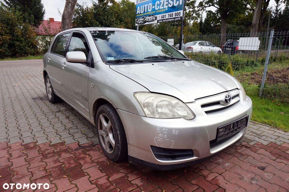 TOYOTA COROLLA E12 LIFT 5D HB 2005 1C0 1.4 D4D 1ND-TV 90KM C53 SREBRNY na części - 7