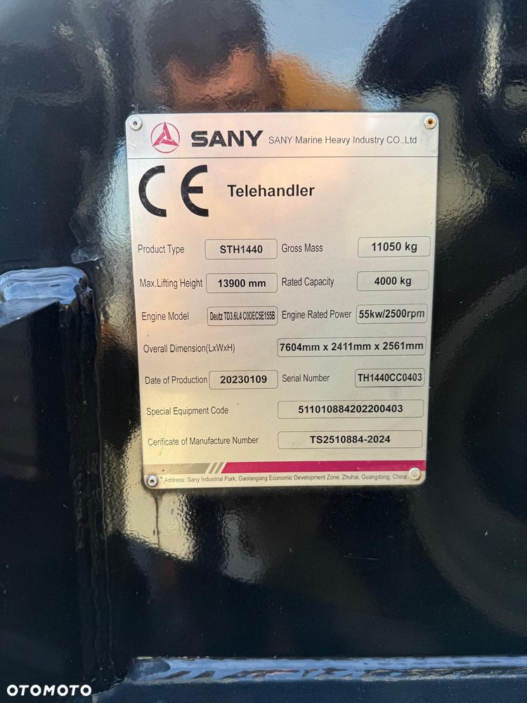 Sany STH1440 - 2