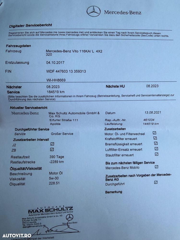 Mercedes-Benz Vito (BlueTEC) Tourer Lang SELECT - 36