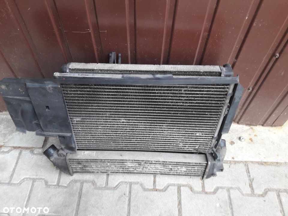 Komplet chłodnic Kango 1.5 DCI z wentylatorem  2004-2008 - 2