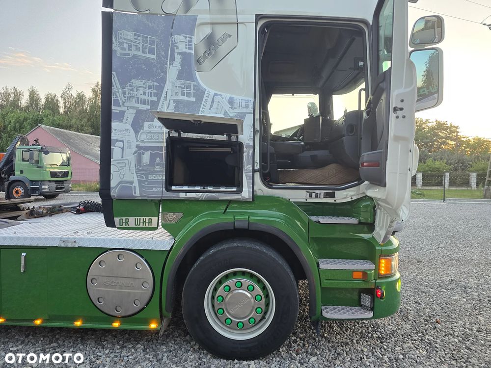 Scania R500 V8 /Pusher/ACC/SCC/RETARDER/OŚ Skrętna i Podnoszona - 32