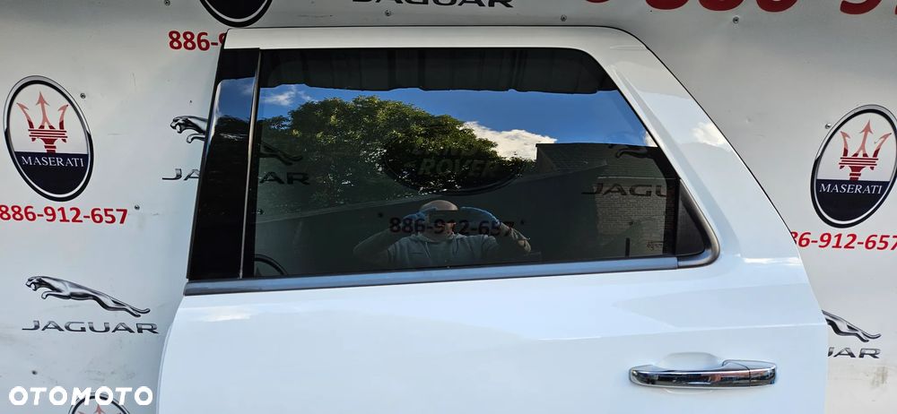 Dodge Durango III LIFT 2017-  Kompletne drzwi tył lewy Drzwi tylne lewe PW7 w kolor BIAŁE - 3