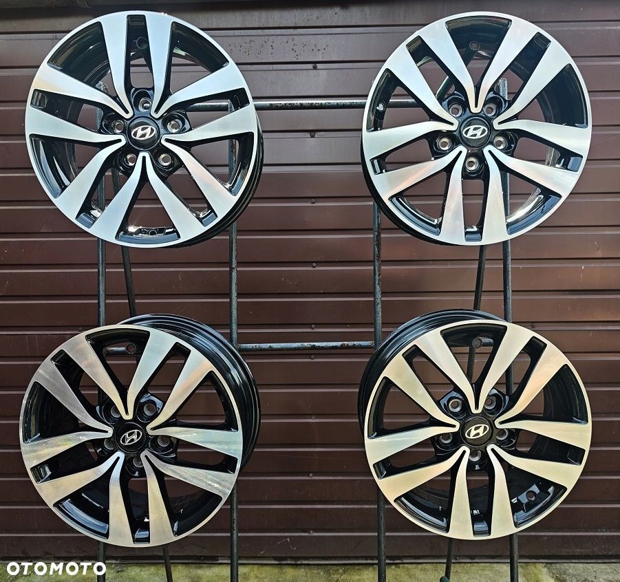Felgi Alu Hyundai I30 I40 5x114,3 16 6,5J ET 50 - 5