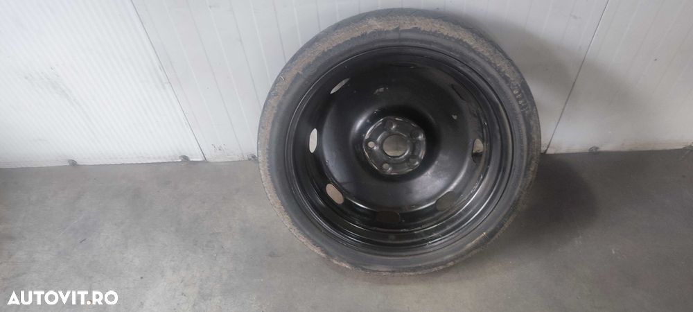 Roata rezerva slim volkswagen vw golf 5 hatchback pe 18 inch - 5