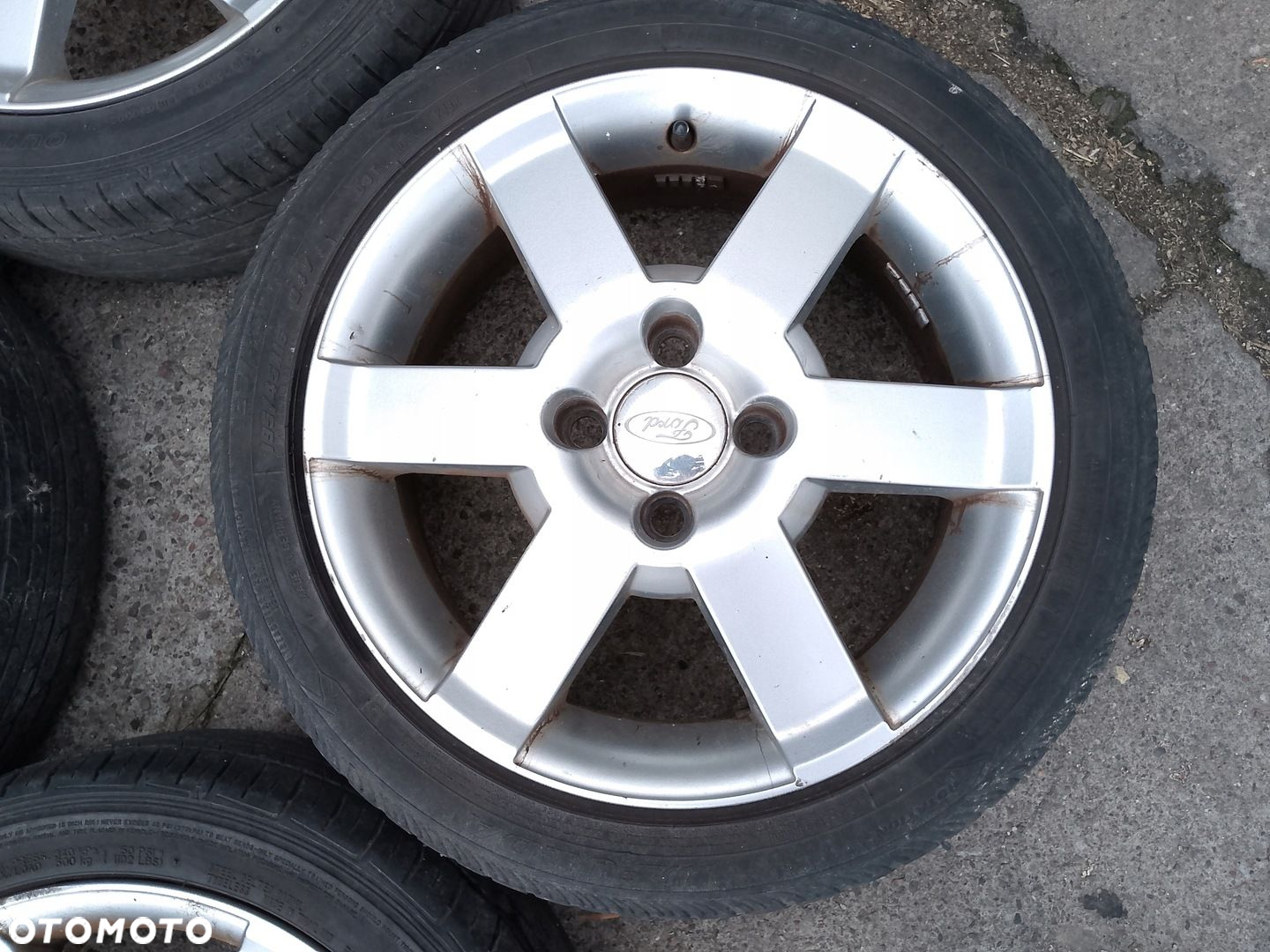 Felga aluminiowa Ford OE FIESTA FUSION FOCUS MK1 KA 6.0" x 16" 4x108 ET 34 - 5