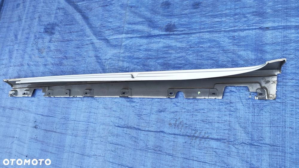 LISTWA NAKŁADKA PROGOWA PRÓG PRAWY TITANSILBER 7237080 BMW F10 F11 - 8