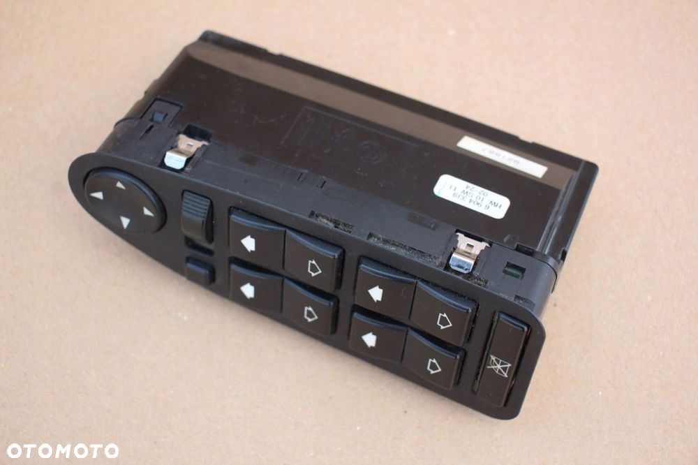 Panel przełącznik szyb składania i regulacji lusterek BMW e38 e39 6904339 - 3