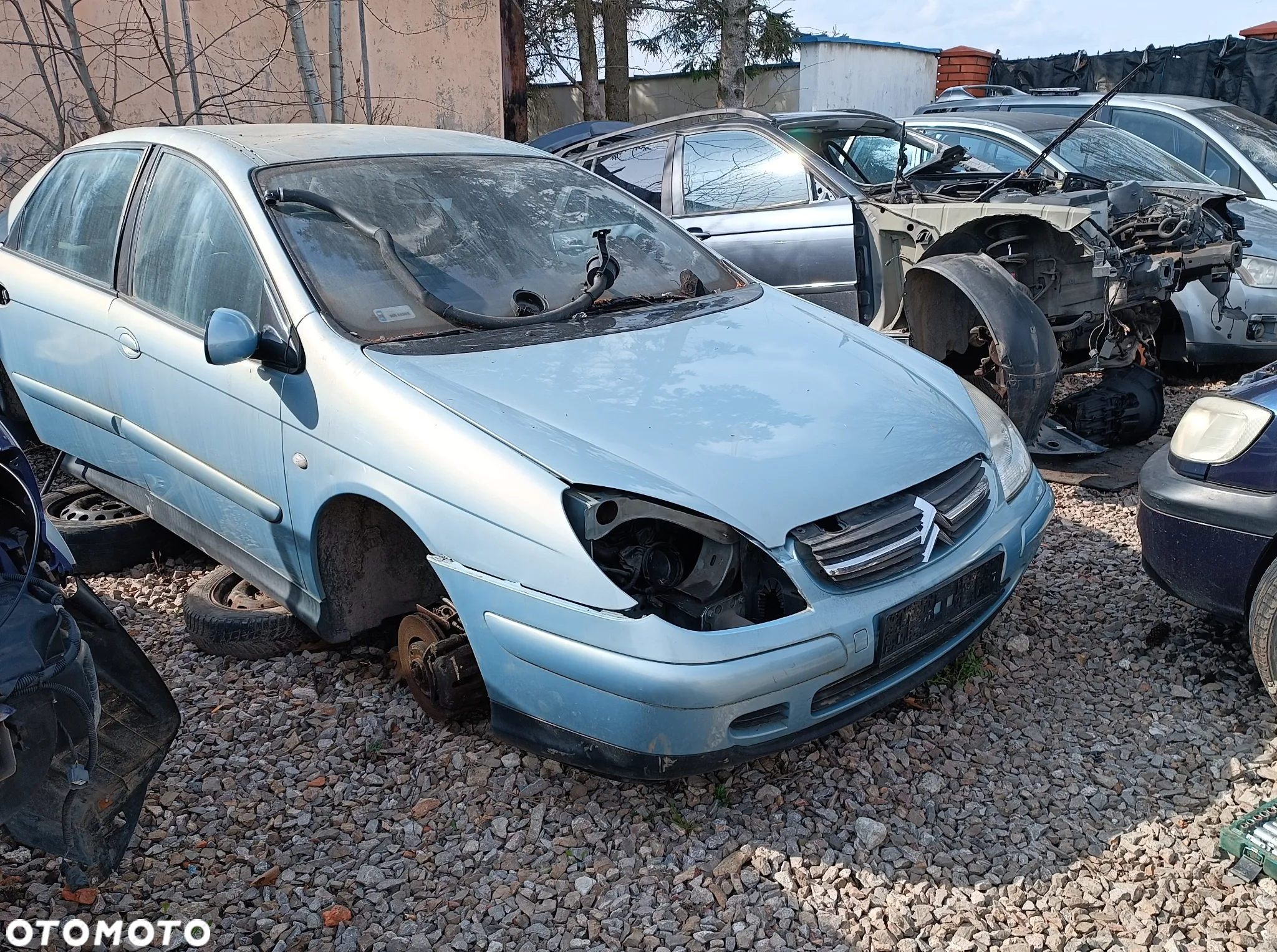 Citroen C5 1,6HDI 2,0HDI 2,2HDI Wszystkie części Zderzak drzwi koła silnik błotniki Różne kolory - 5