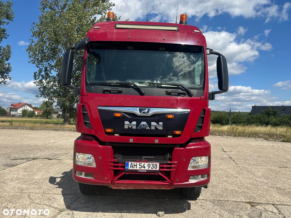 MAN TGS 35.500 8X4 WYWROTKA -2XHYDROBURTY - 2