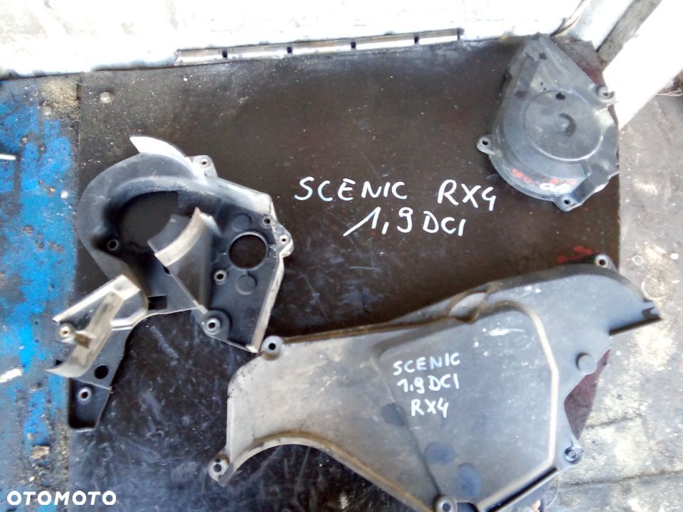 RENAULT  scenic megane  I 1,9dci RX4 obudowa osłona rozrządu F8T - 2