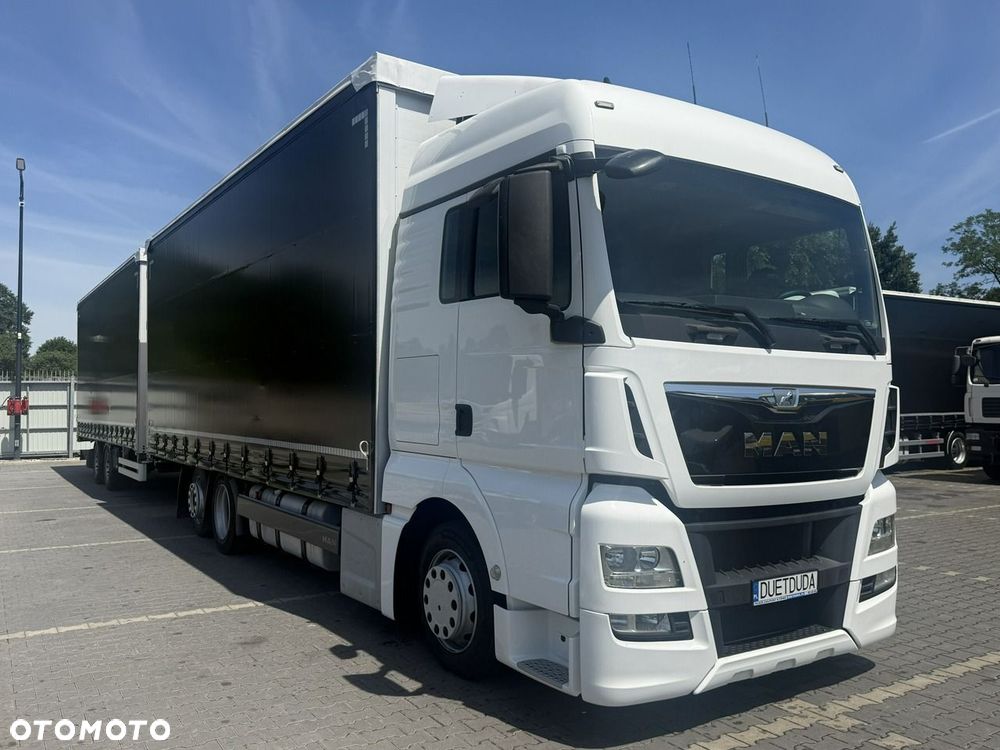 MAN TGX 24.440 6X2 E6 Przyczepa G.T.S PTT18S Tandem Zestaw 120 m3 - 16