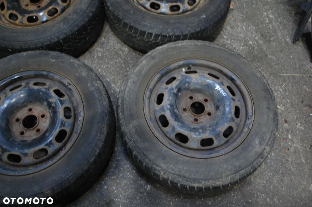 FELGI STALOWE + OPONY 1J0601027Q 195/65R15 ET38 6J 5X100 AUDI A3 SEAT SKODA VW - 17